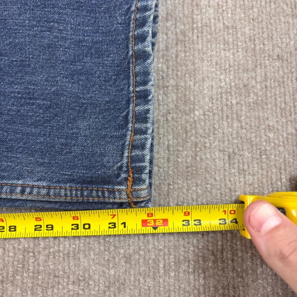 Carhartt Loose Fit Carpenter Jeans Blue Denim BD4941-M Mens 36x32 - Picture 9 of 10